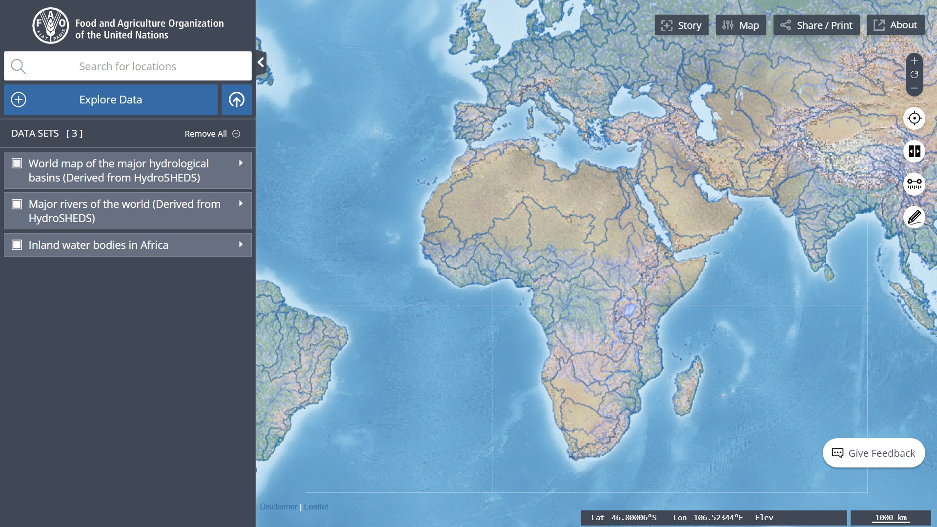GLOBAL BIODIVERSITY DATA EXPLORER